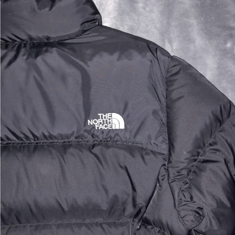 Black North Face Puffer Jacket, women’s large